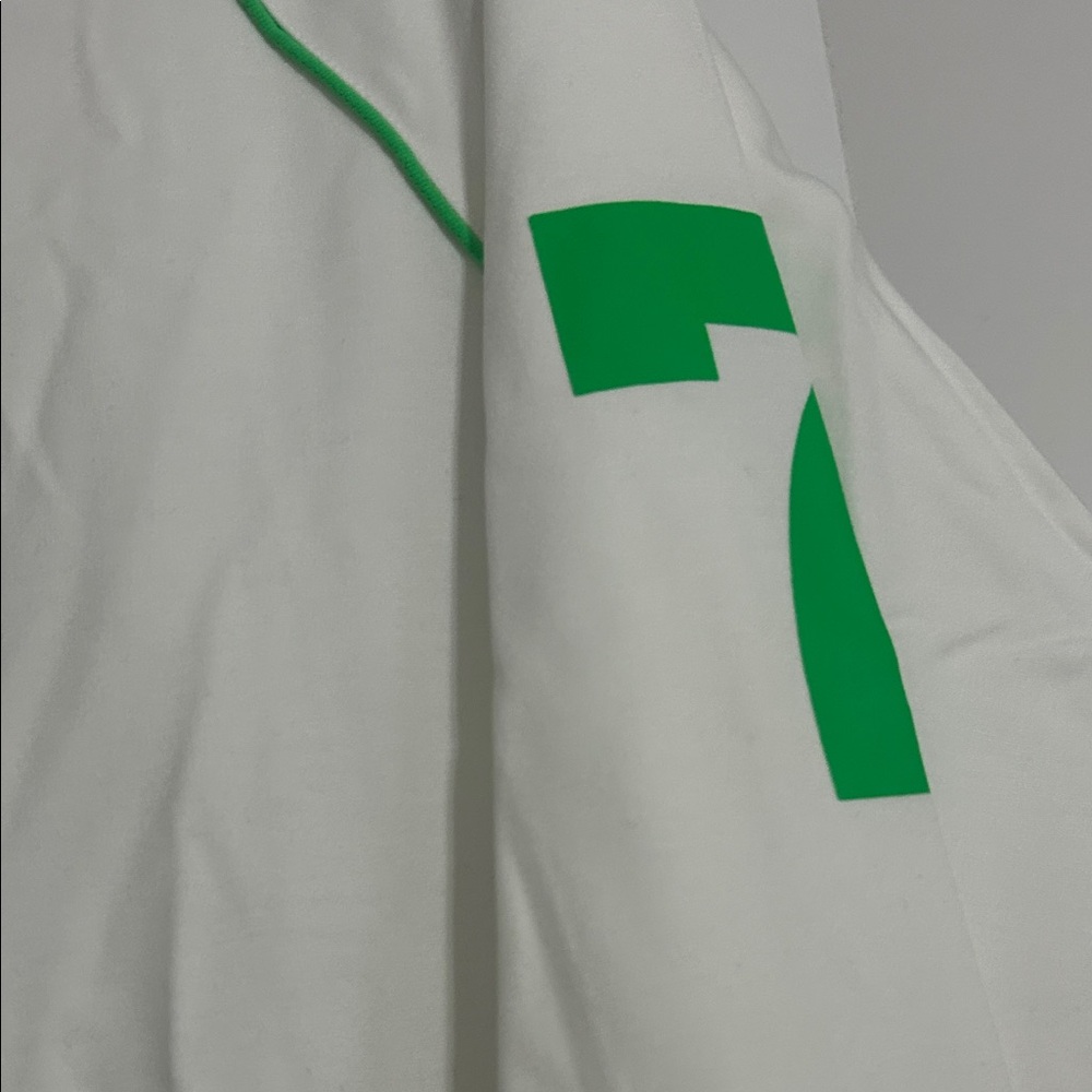 Houston White Tracksuit with Green Accents size M (Medium) - Picture 4 of 6